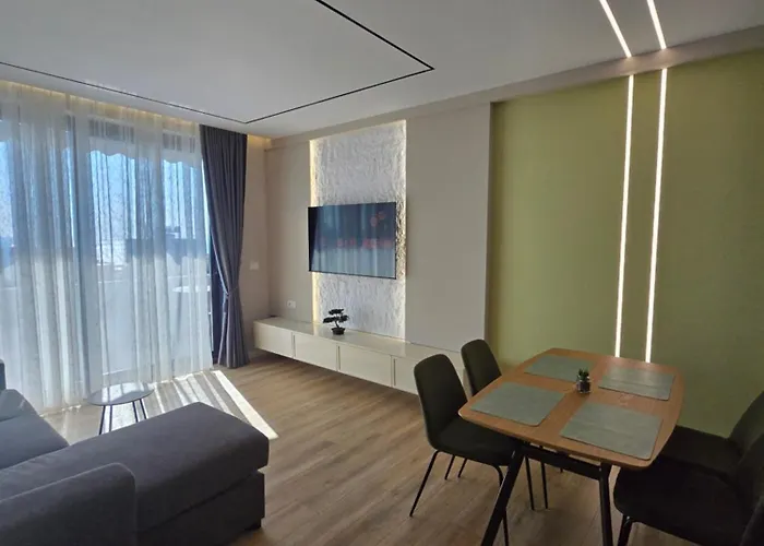 Sunny - Sea View 公寓 Durrës