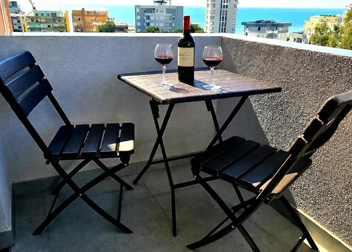 公寓 Sunny - Sea View Durrës